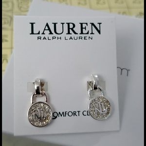 NWT Ralph Lauren Comfort Clip earrings